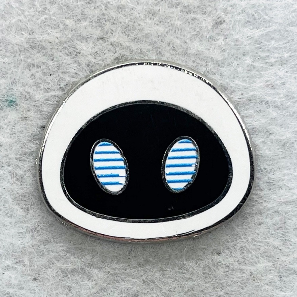 🔮 5/$25 Disney Wall-E Eve Emojis Surprised Pin